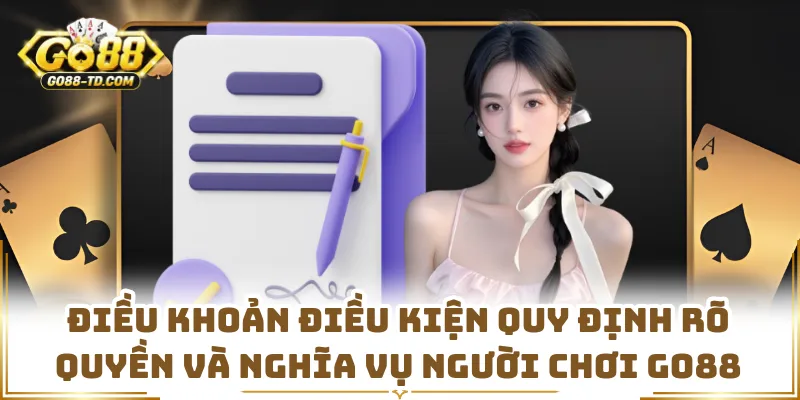 Điều Khoản Điều Kiện Quy Định Rõ Quyền Và Nghĩa Vụ Người Chơi GO88
